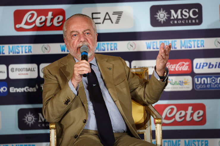 Aurelio De Laurentiis - Foto Lapresse - Ternanatime.com