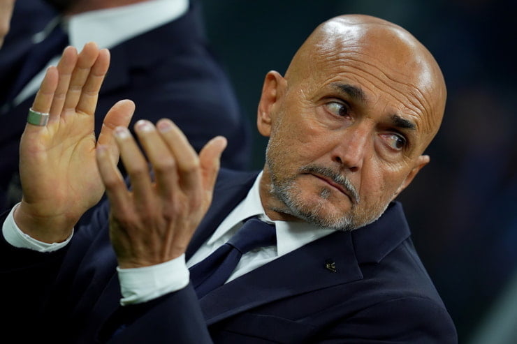 Luciano Spalletti in panchina - Foto Lapresse - Ternanatime.com