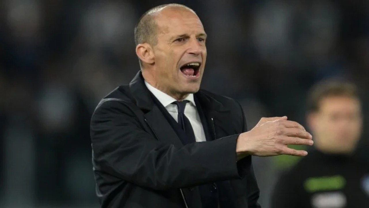 Massimiliano Allegri mastica amaro