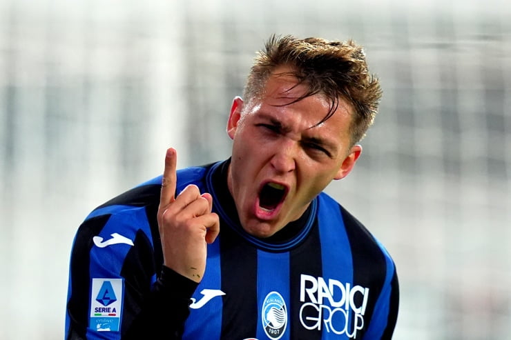 Mateo Retegui a segno con la maglia dell'Atalanta - Foto Lapresse - Ternanatime.com