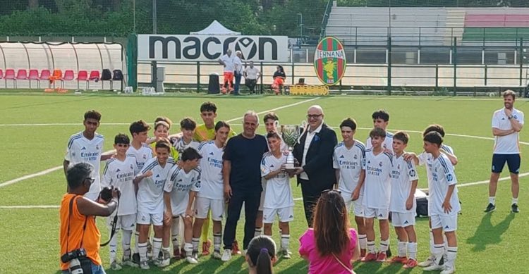 Il REAL MADRID PER LA 2^ VOLTA VINCE IL TORNEO INTERNAZIONALE CITTÀ DI TERNI