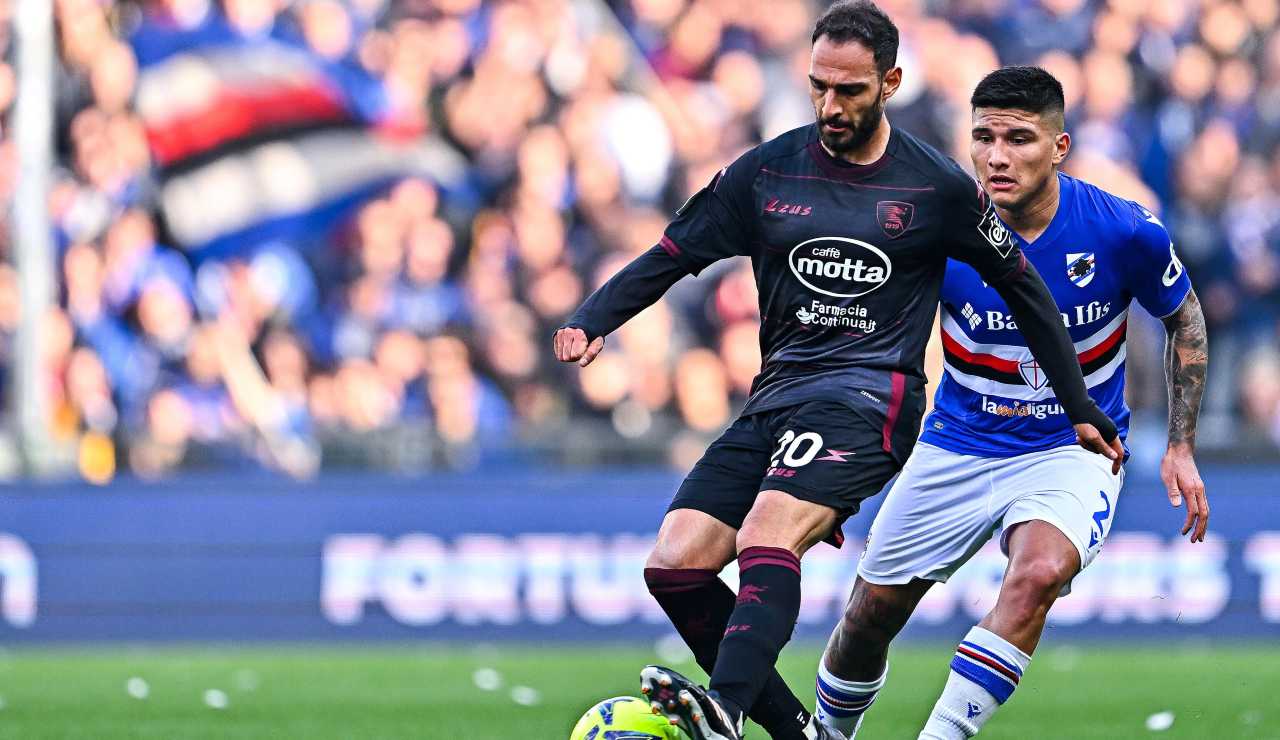 Clima rovente prima di Sampdoria-Salernitana