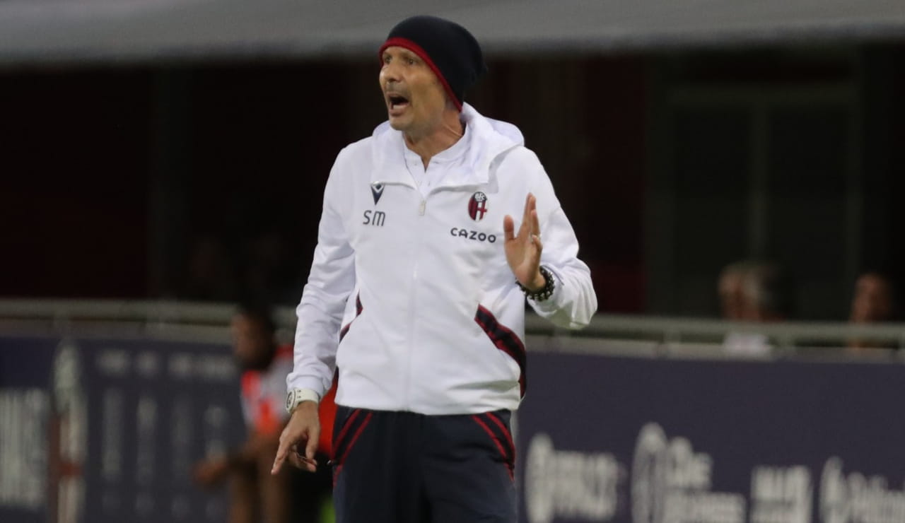 Sinisa Mihajlovic da allenatore del Bologna - Foto Lapresse - Ternanatime.com