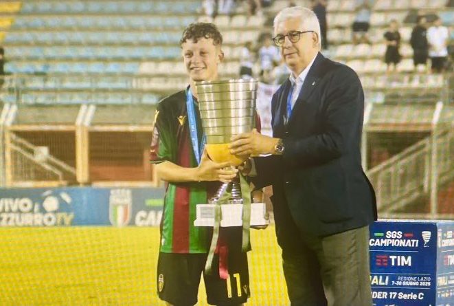 LO SCUDETTO DELL’UNDER 17 DI C È DELLA TERNANA!