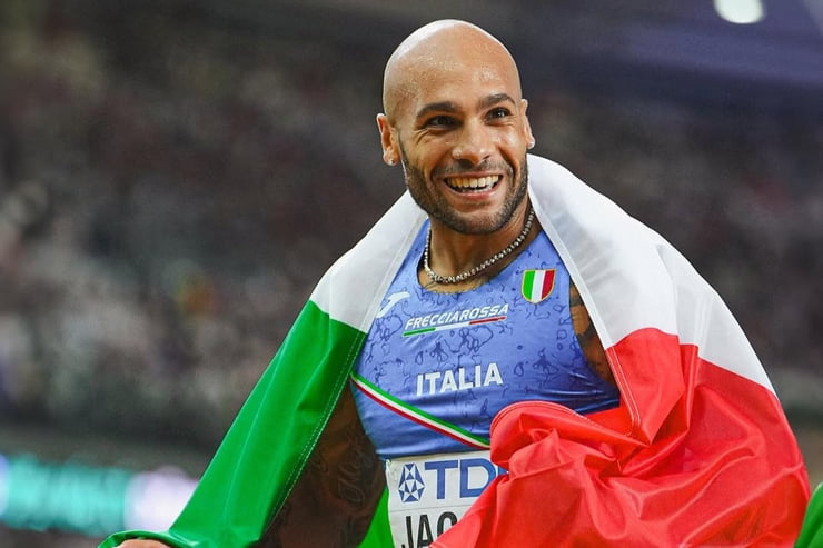 Marcell Jacobs ai Mondiali del 2023 - Foto dal suo profilo Instagram - Ternanatime.com