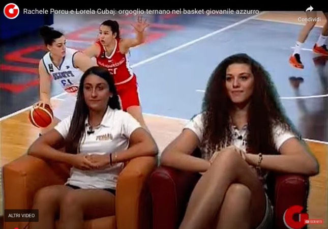 LORELA CUBAJ,  IL PILASTRO DELLA NAZIONALE DI BASKET-VIDEO-INTERVISTA