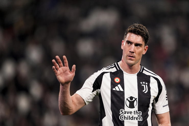 Dusan Vlahovic ai saluti - Foto Lapresse - Ternanatime.com