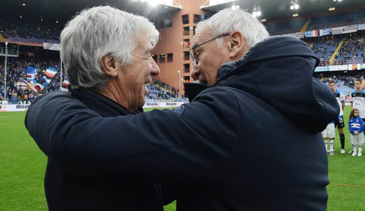 Incontro tra Ranieri e Gasperini