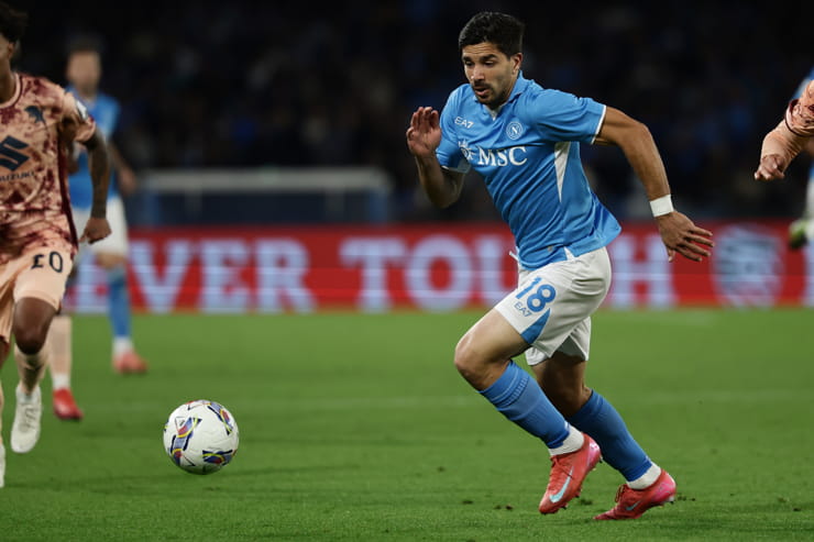 Giovanni Simeone in campo con la maglia del Napoli - Foto Lapresse - Ternanatime.com