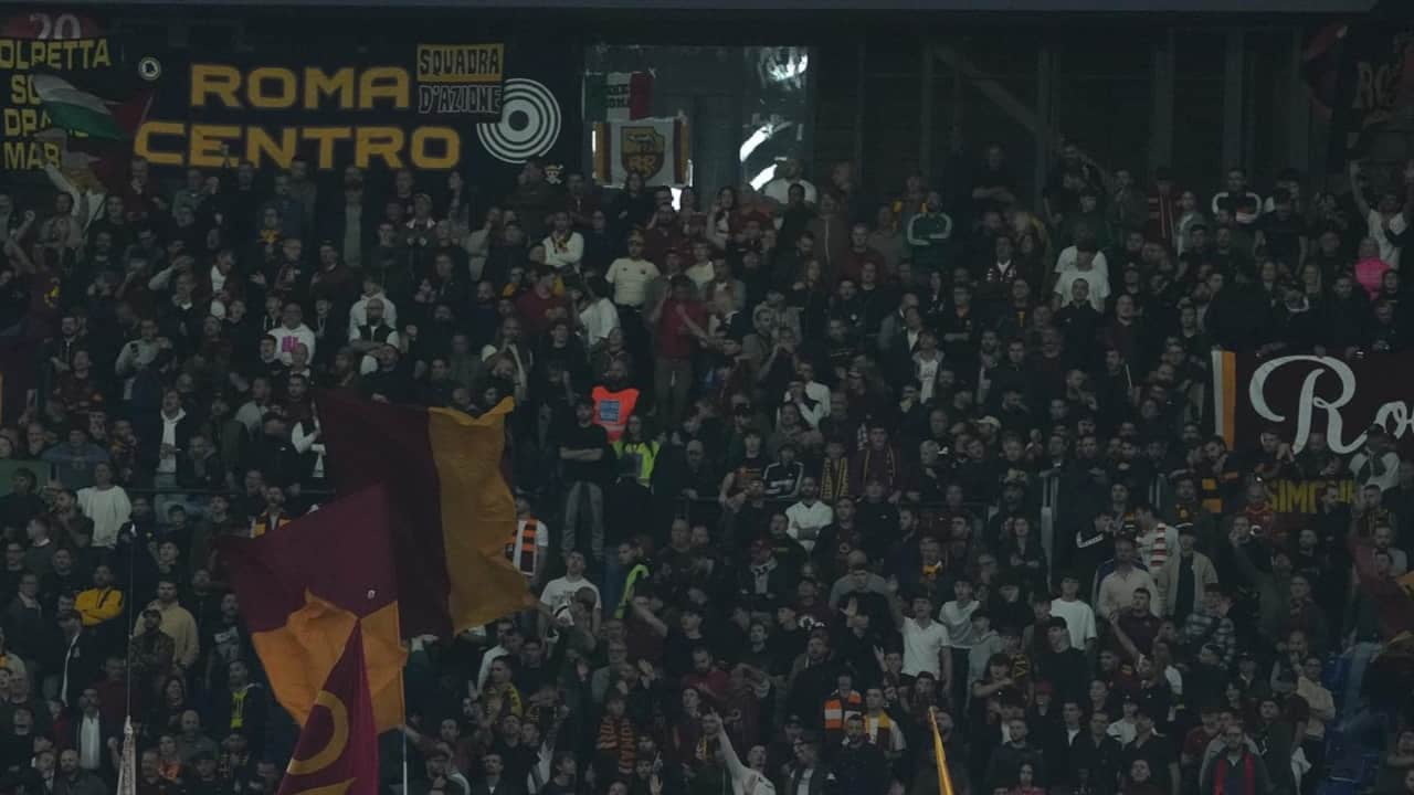 I tifosi della Roma - Foto Lapresse - Ternanatime.com
