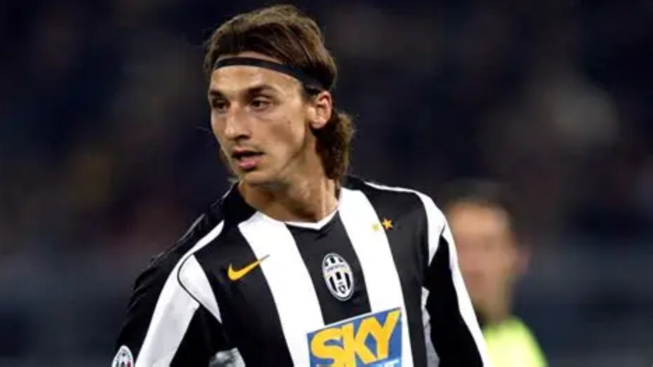 Zlatan Ibrahimovic quando giocava nella Juventus