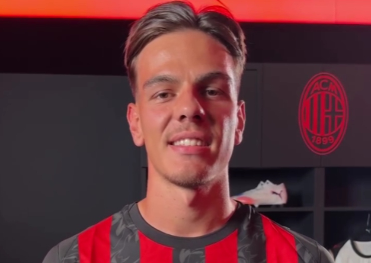 Jashari è arrivato al Milan