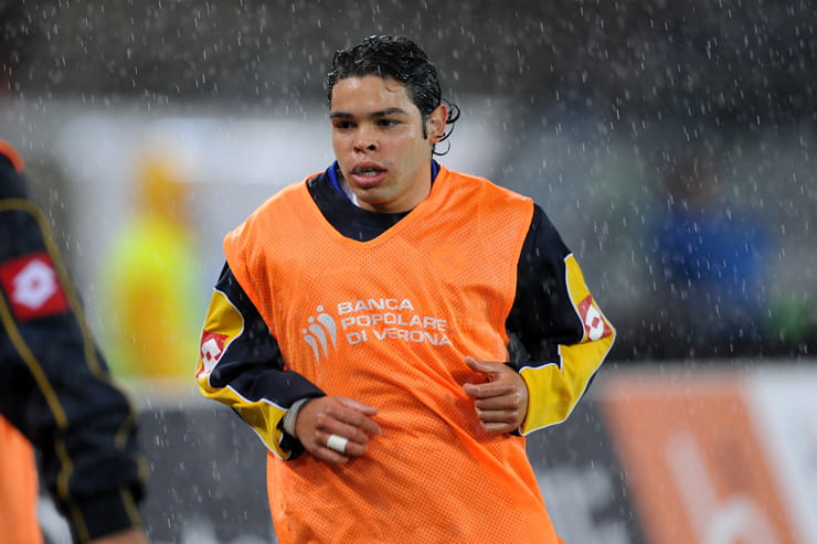 Kerlon con la maglia del ChievoVerona - Foto Lapresse - Ternanatime.com