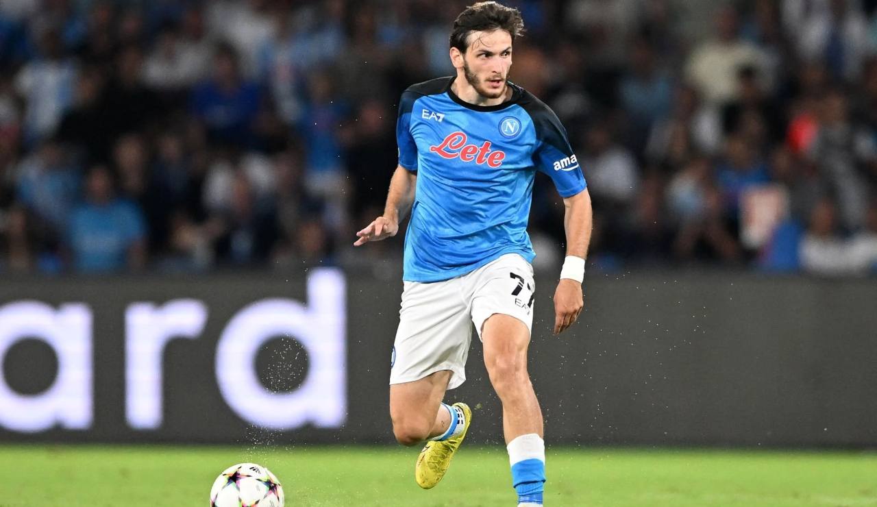 Kvaratskhelia pensa ancora al Napoli