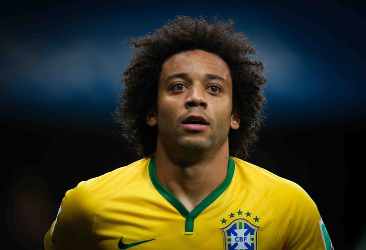 Marcelo con la maglia del Brasile - Foto Lapresse - Ternanatime.com