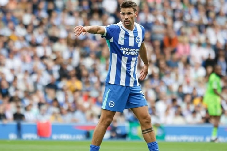 Matt O'Riley in campo con la maglia del Brighton - Foto dal suo profilo Instagram - Ternanatime.com