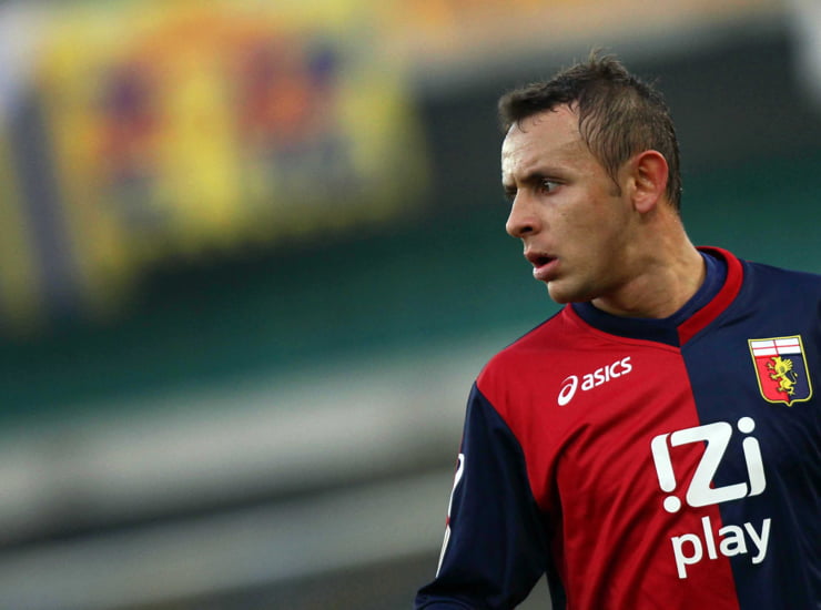 Rafinha con la maglia del Genoa - Foto Lapresse - Ternanatime.com