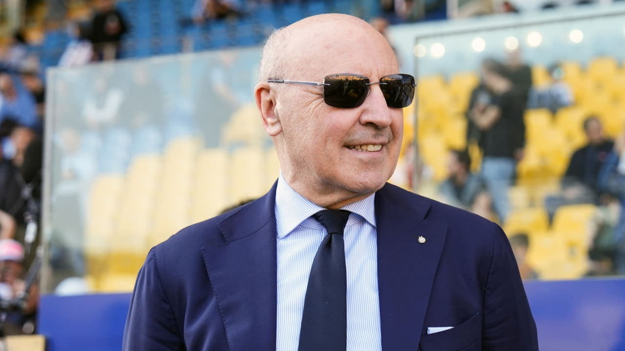 Beppe Marotta sorridente - Foto Lapresse - Ternanatime.com