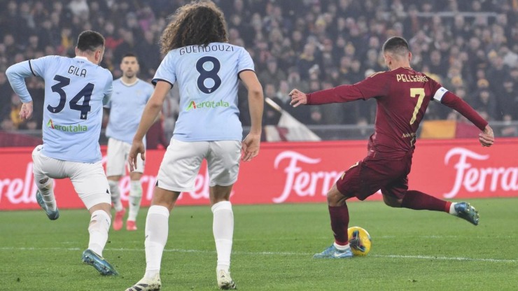 Pellegrini ha deciso il derby della Capitale