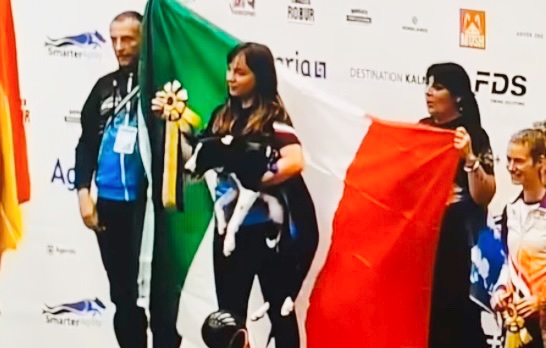 Federica Grilli sul tetto del mondo