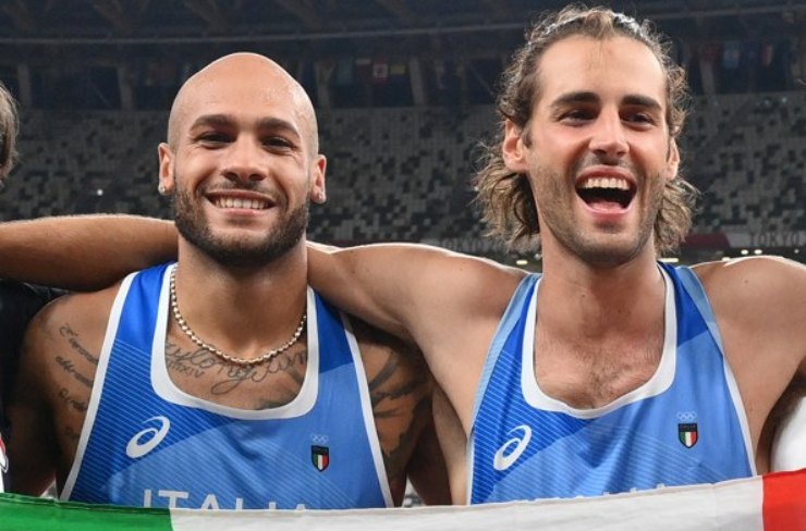 Jacobs e Tamberi negli anni d'oro