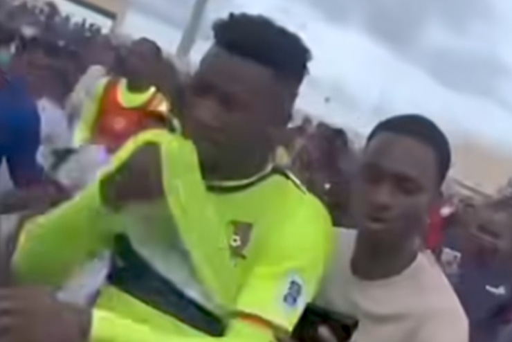 La reazione di Onana - Fonte Instagram - Ternanatime.com