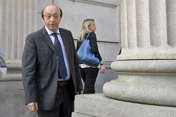 Luciano Moggi - Foto Lapresse - Ternanatime.com