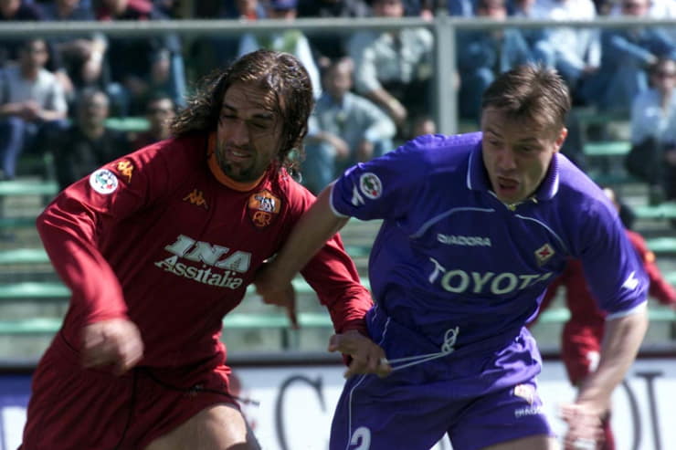 Repka in campo con la maglia della Fiorentina - Foto Lapresse - Ternanatime.com