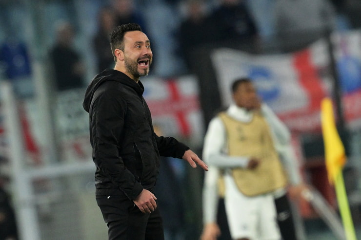 Roberto De Zerbi - Foto Lapresse - Ternanatime.com