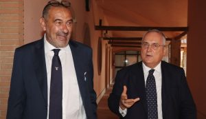 Lotito fa un regalo a Maurizio Sarri