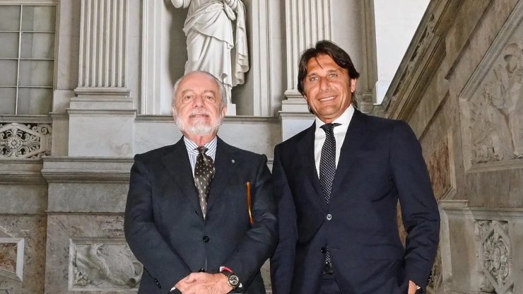De Laurentiis si infuria e Conte riflette