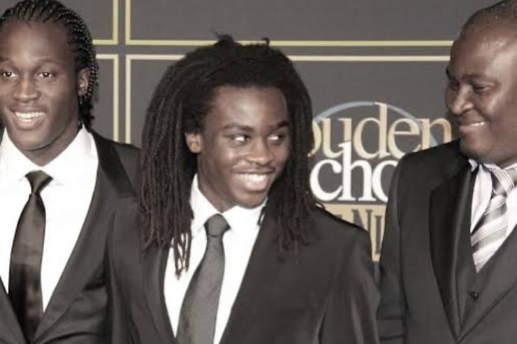 I fratelli Lukaku con il padre - Foto dal profilo Instagram di Jordan - Ternanatime.com