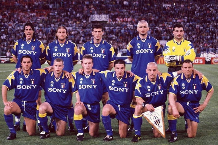 La Juventus che ha vinto la Champions nel 1996 - Foto Instagram - Ternanatime.com