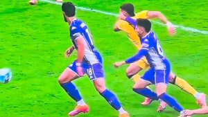 La presunta simulazione di Gimenez - Frame YouTube - Ternanatime.com