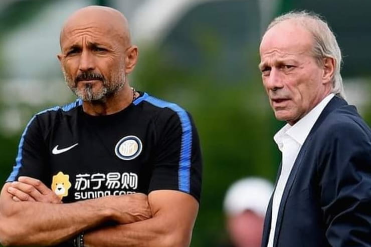 Luciano Spalletti e Walter Sabatini all'Inter - Foto Instagram - Ternanatime.com