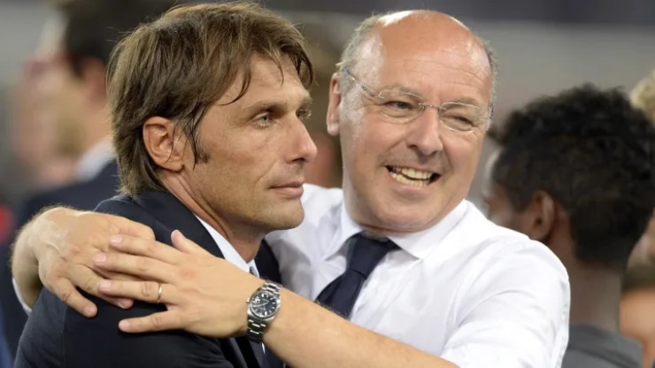 Marotta e Conte ai tempi dell'Inter