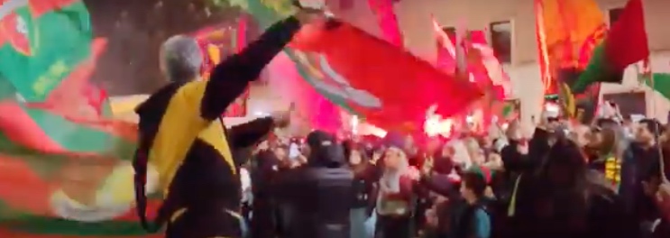 Ternana 100 anni, corteo, fuochi d’artificio e fontana rossoverde-Video