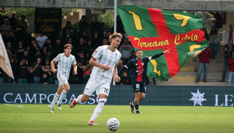 TERNANA DI NUOVO IN COPPA IL 10 DICEMBRE