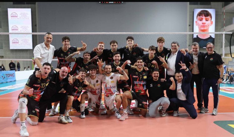 TERNI VOLLEY, PRIMA STORICA VITTORIA IN A3