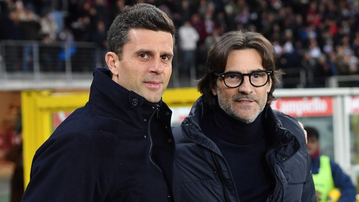 Vanoli e Thiago Motta