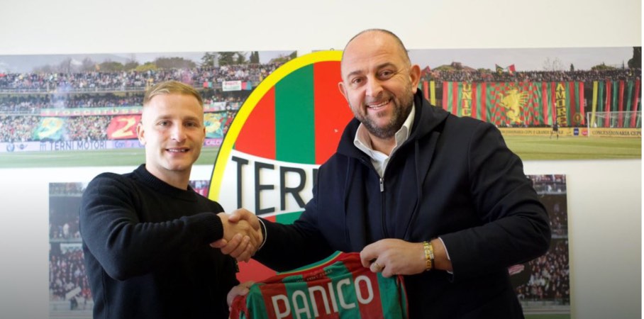 TERNANA, UFFICIALIZZATO L’INGAGGIO DI PANICO